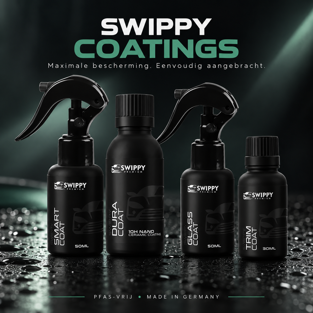 Swippy coatings: maximale bescherming zonder het onnodig ingewikkeld te maken