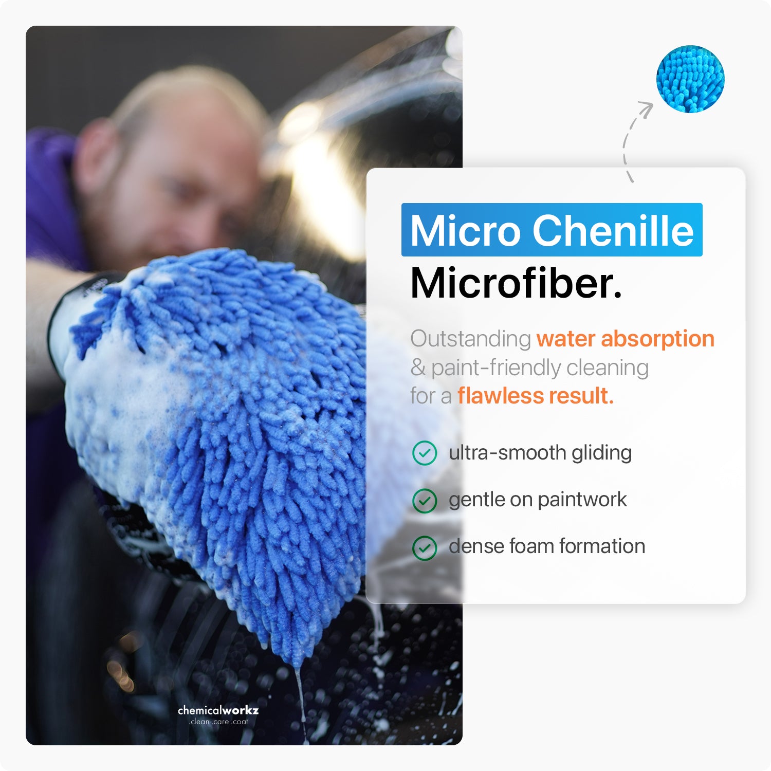 Chemicalworkz chenille wash mitt. Washmitt. Washandschoen. Swippy Wash mit. Swippy washandschoen groen. Swippyy. Groene washandschoen. autospons. Krasloos auto wassen. Wash Mitt Groen. Chenille wash mitt. Chenille washandschoen. Groene Chenille washandschoen. Chenille Wash Mitt groen. Autowaspons. Handschoen voor auto wassen. Autowashandschoen.