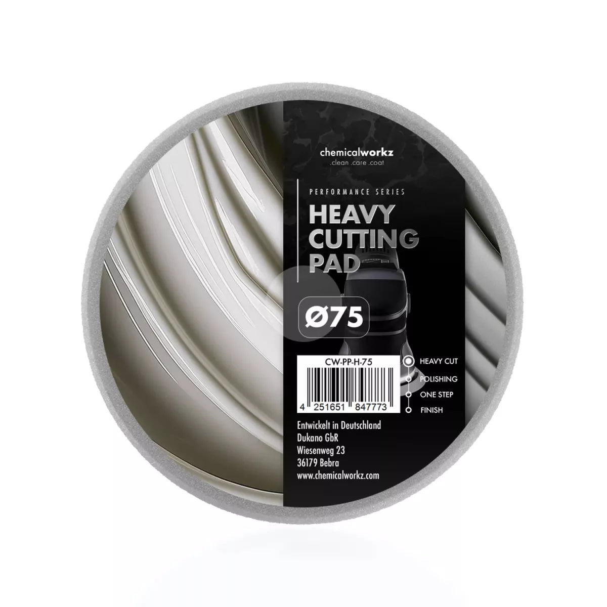 ChemicalWorkz Heavy Cutting Performance Pad 75mm