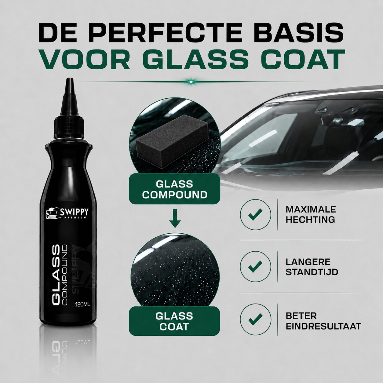 De perfecte voorbereiding op een glascoating