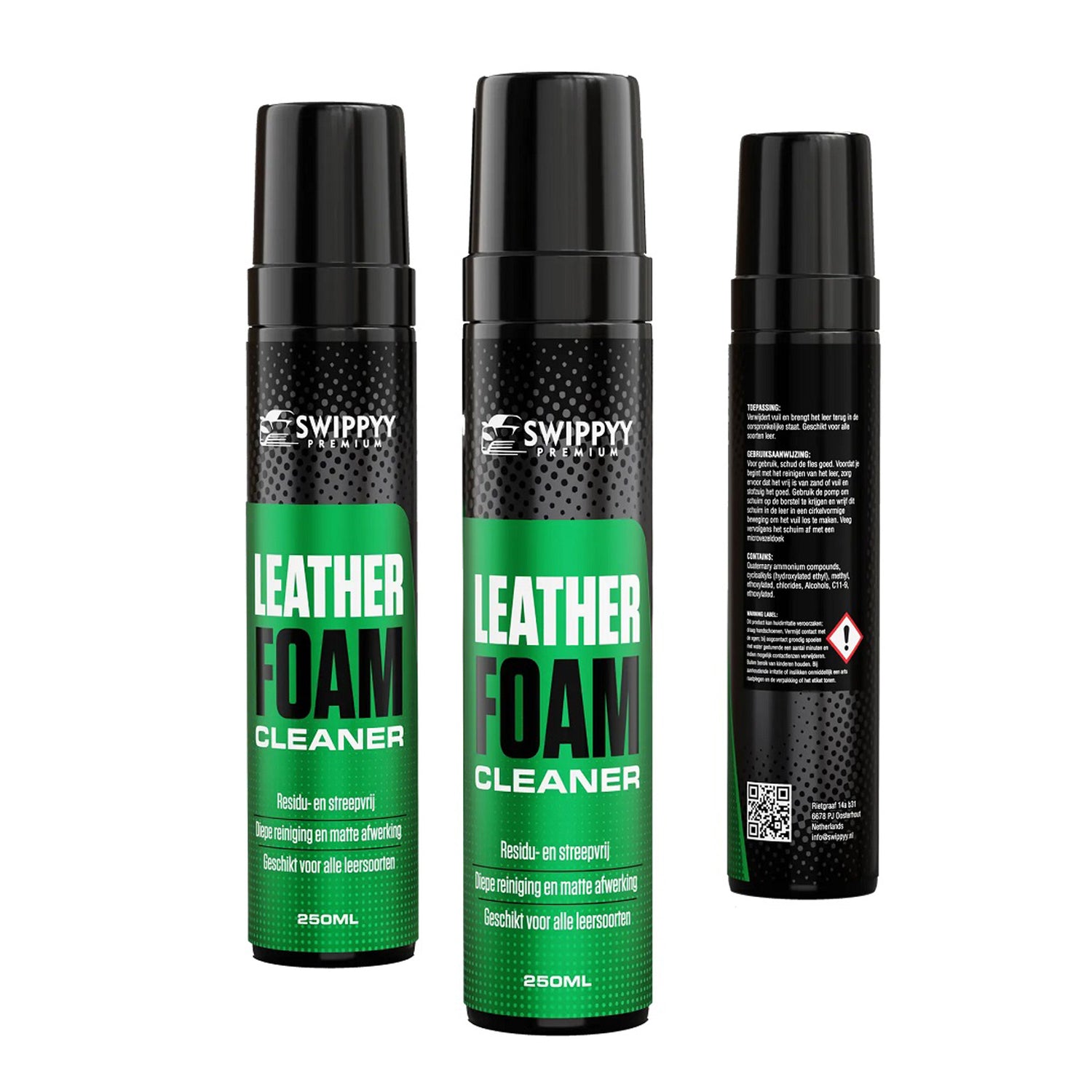 Premium Leather Foam Cleaner - swippy