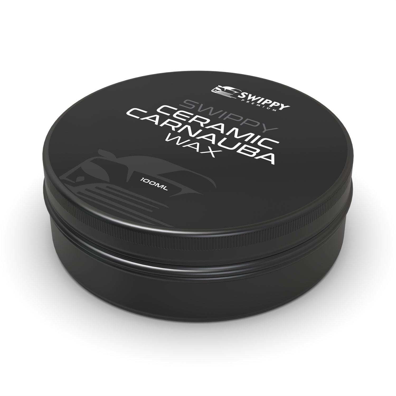 Paarse ceramic wax 100 ml in pot met bijpassende doos