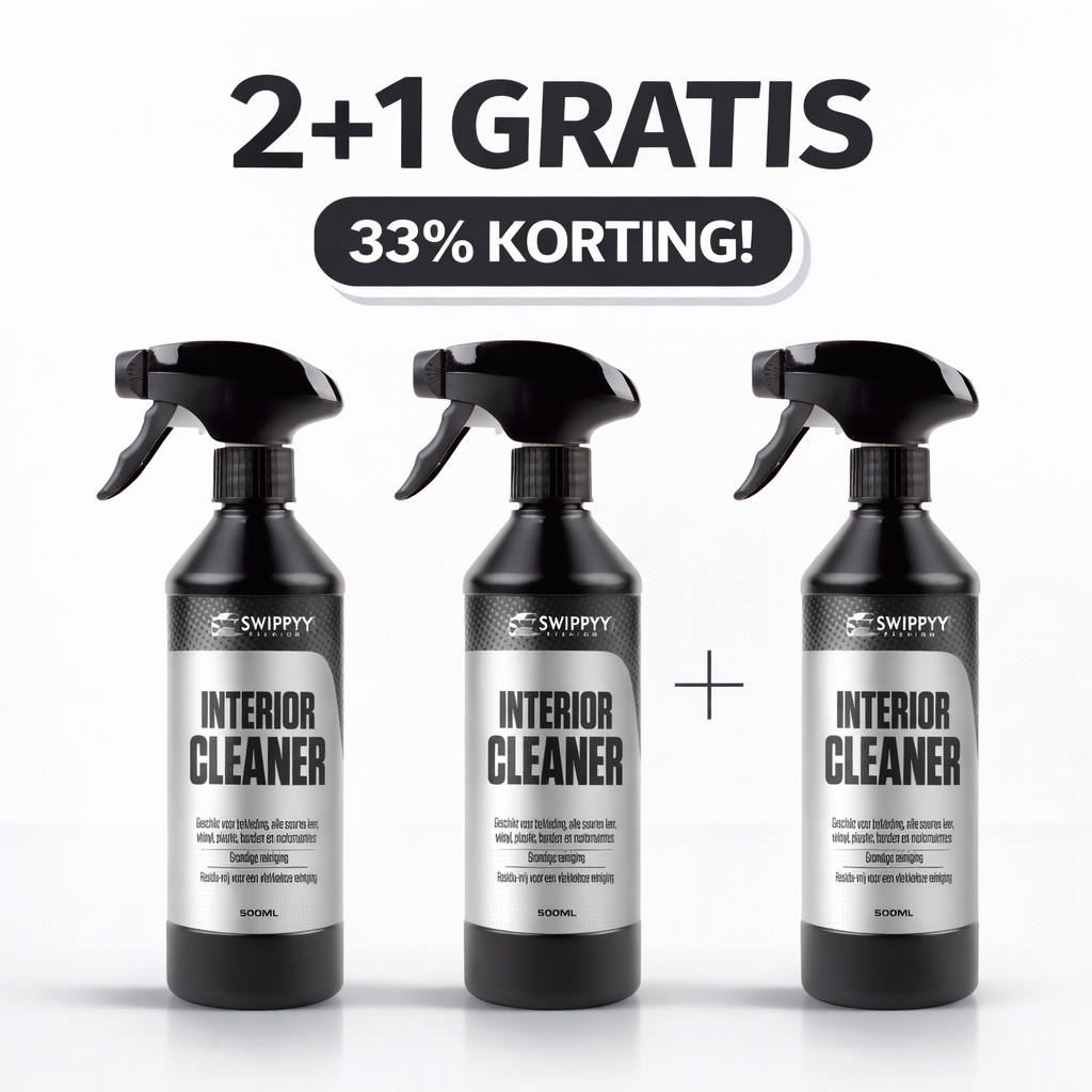 Shop nu de Swippy interieurreiniger met 33% voordeel. Bestel er 3 en betaal er slechts 2.