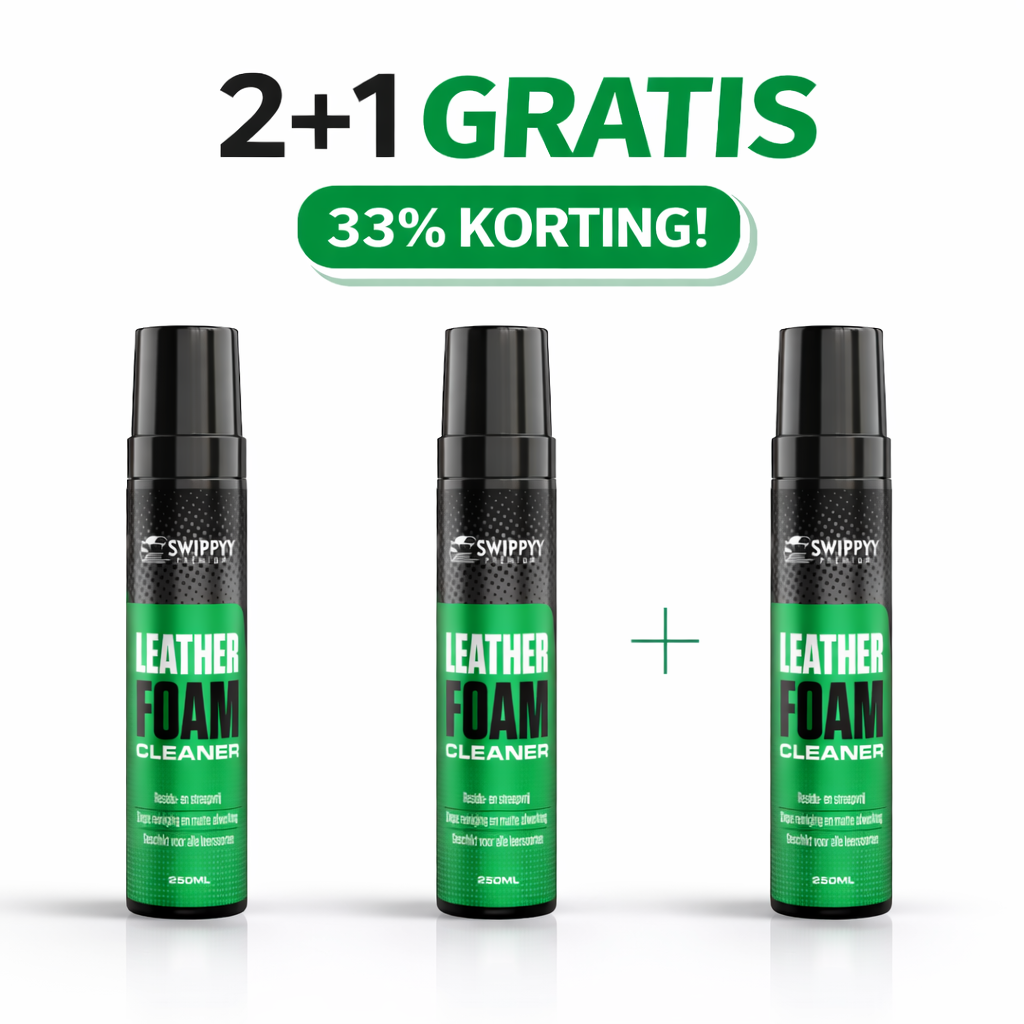 Shop nu Swippy Leerreiniger met korting. Betaal 2 en ontvang er 3.