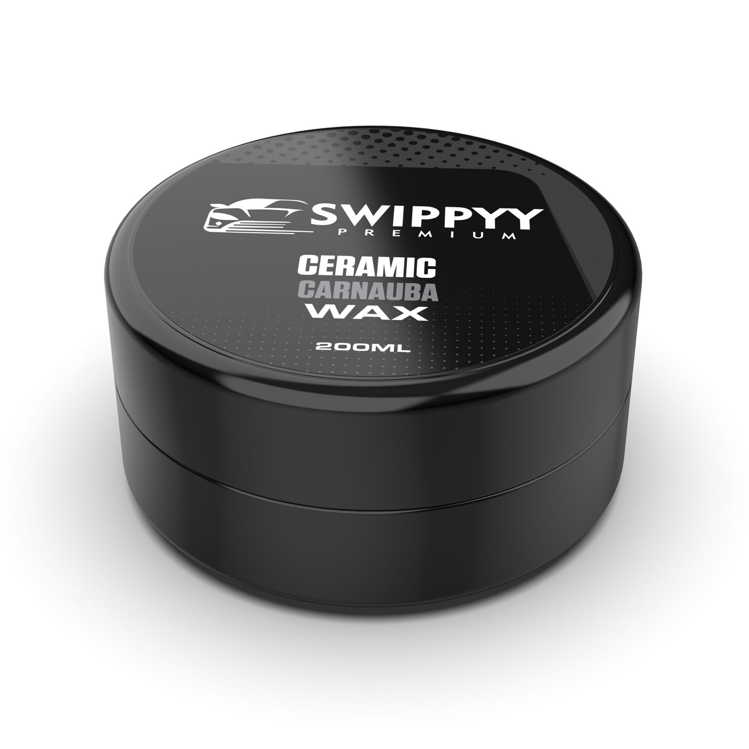 Swippy Premium Ceramic Carnauba wax. Swippy wax. Swippy ceramic wax. Swippyy wax. Autowax. Beste autowax. Ceramic wax. Beste wax voor auto. Carwax. Carnauba wax. Carnaubawax.