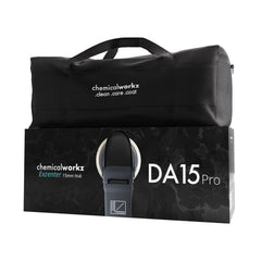Draagtas en verpakking van de Chemicalworkz DA15 Pro excentrische polijstmachine
