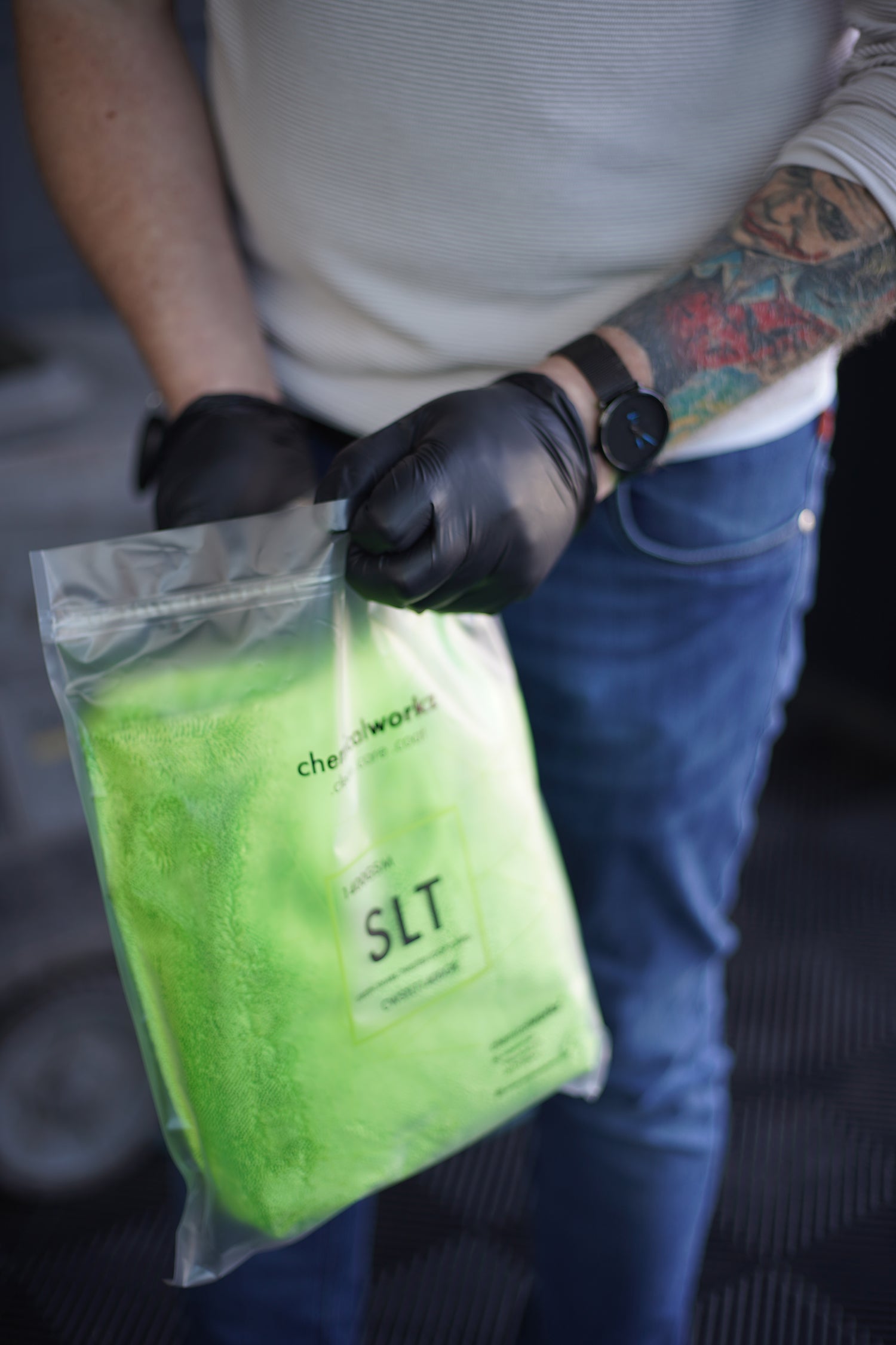 Chemicalworkz Microvezel Auto Droogdoek | neemt tot 5 liter water op