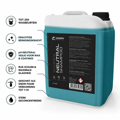 Swippy Neutral Shampoo 5L pH-neutrale auto shampoo & snow foam