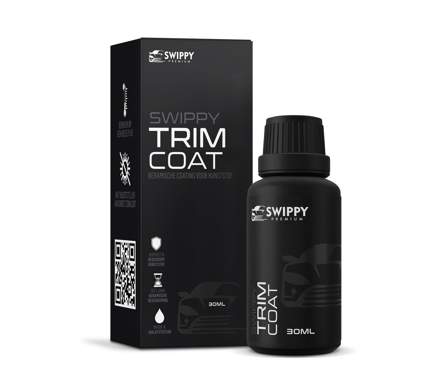 Verpakking van Swippy Trim Coat voor herstel en bescherming van kunstof delen