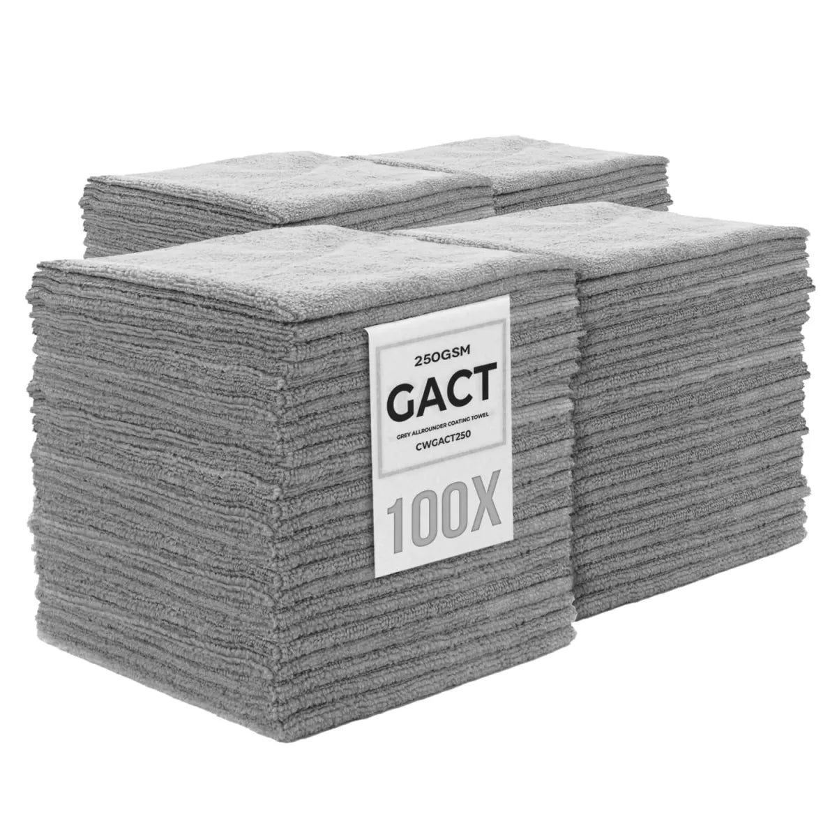 Microvezeldoeken van Chemicalworkz. 100 stuks van 250gsm voor het poetsen van auto's en allerlei andere voertuigen. 