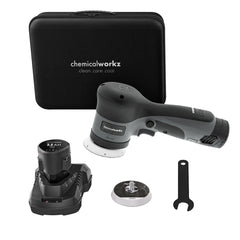 chemicalworkz da12 evo accu excentrische polijstmachine. draadloze excentrische polijstmachine. 