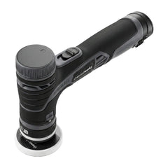 Draadloze polijstmachine op accu met 3 en 12mm excentrische uitslag en roterend. 
