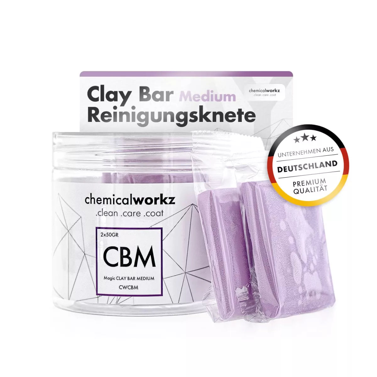 chemicalworkz magic clay bar. swippy clay bar. autoklei. clay bar. traditionele autoklei. auto kleien. 