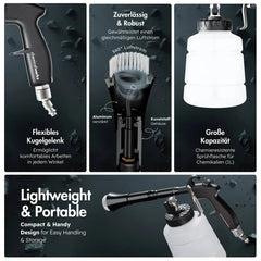 ChemicalWorkz Performance Cleaning Gun. professionele pneumatisch reinigingspistool. professionele pneumatisch reinigingspistool voor detailers en autopoetsbedrijven. Tornado cleaning gun. Tornador cleaning gun. 
Cleaning gun, detailing gun, car tool tornador. Tornador cleaning gun. 