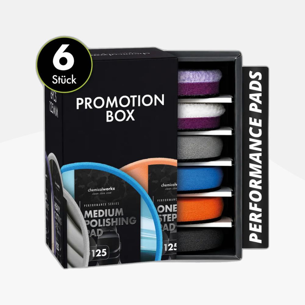 Polijstpads Promotion Box 6-delig